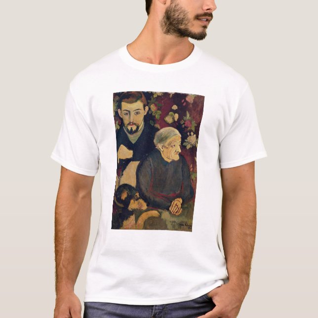 Camiseta Maurice Utrillo, su abuela y su perro (Anverso)