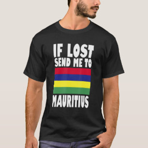 Camiseta Mauricio Bandera Diseño Si perdiste, envíame a Mau