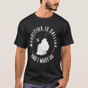 Camiseta Mauricio llama a los habitantes de vacaciones de M