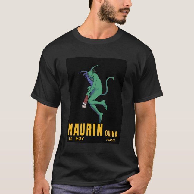 Camiseta Maurin Quina - Cappiello 1906 - ajenjo Apertif (Anverso)