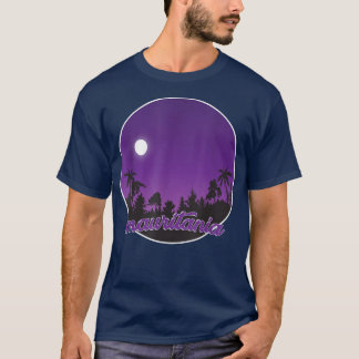 Camiseta mauritania By night with Palms