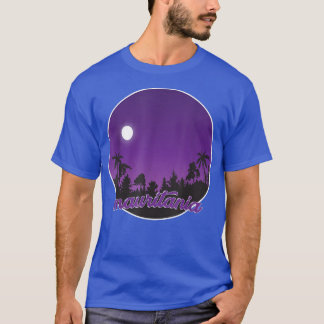Camiseta mauritania By night with Palms T-Shirt