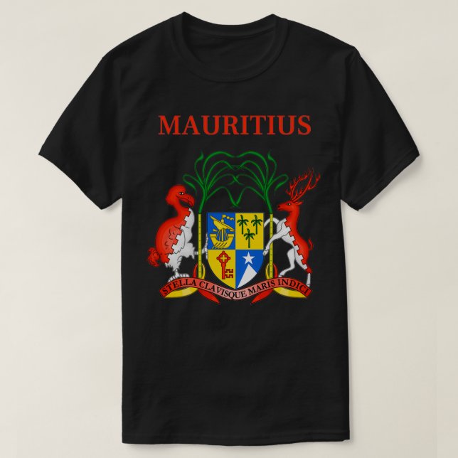 Camiseta Mauritius (Diseño del anverso)