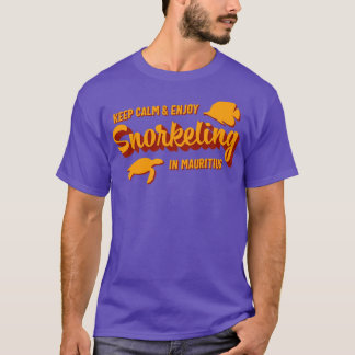 Camiseta Mauritius Snorkeling Quote Vacation
