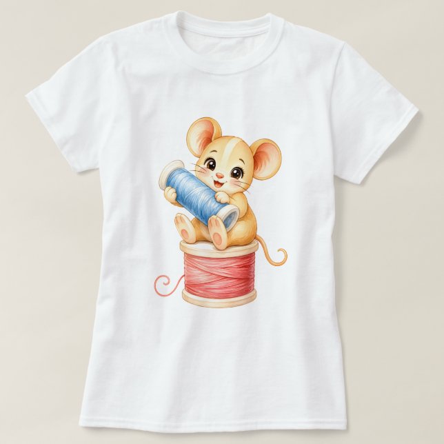 Camiseta Maus mit Garnknäuel (Diseño del anverso)
