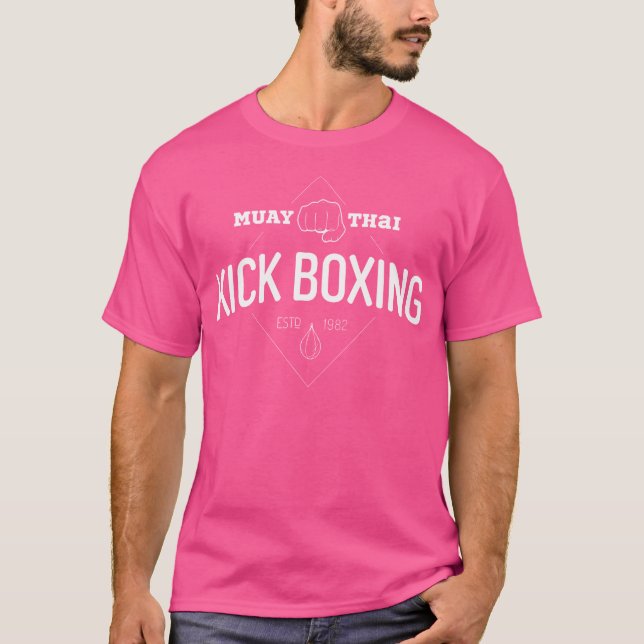 Camiseta Mauy Thai Kickboxing Kick Boxing Karate (Anverso)