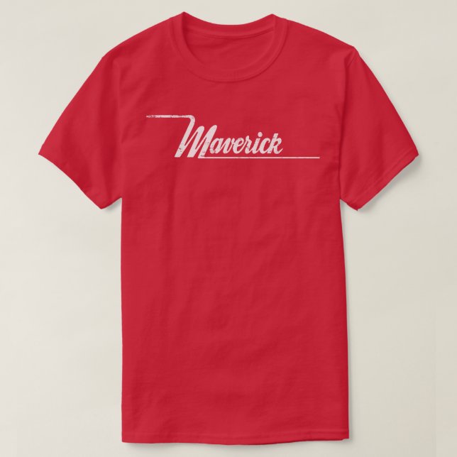 Camiseta Maverick (Diseño del anverso)