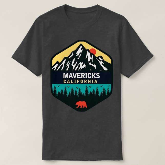 Camiseta Mavericks California TShirt (Diseño del anverso)
