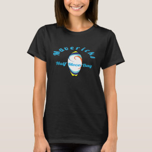 Camiseta Mavericks Surfing California Surfboard Fun