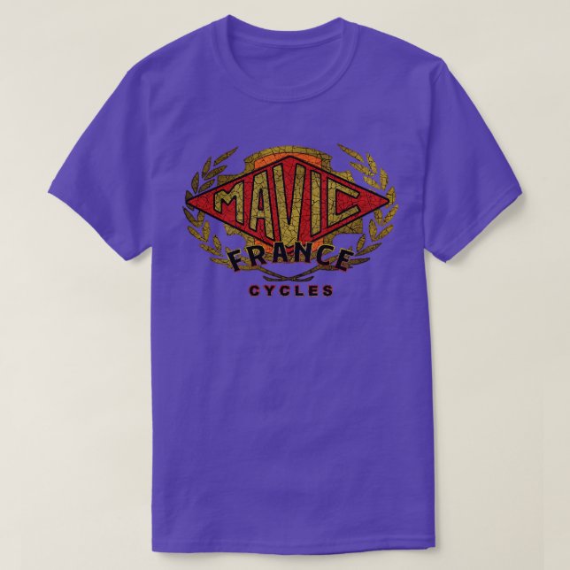 Camiseta Mavic Bicycles Francia (Diseño del anverso)