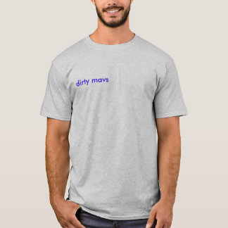Camiseta mavs sucios