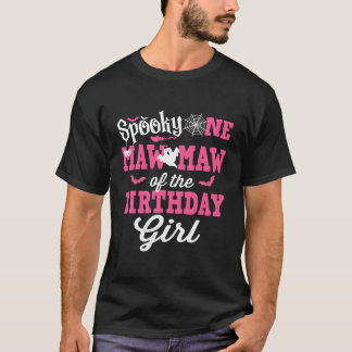 Camiseta Maw Maw De La Chica Del Cumpleaños Habló De Hallow