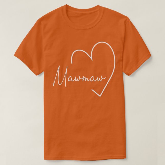 Camiseta Mawmaw Gift Grandma Christmas Mothers Day  (Diseño del anverso)