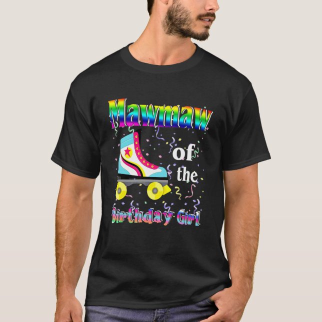 Camiseta Mawmaw Rolling Skate Familia Fiesta Matanza de Cum (Anverso)
