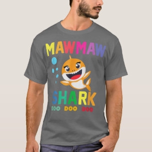 Camiseta Mawmaw Shark Mawmaw Shark Lover Madres Familiares 