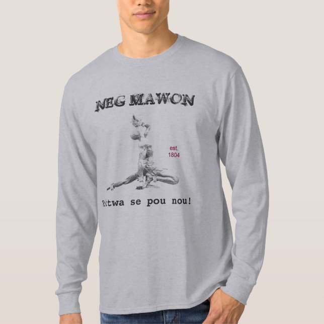 Camiseta Mawon negativo (Anverso)
