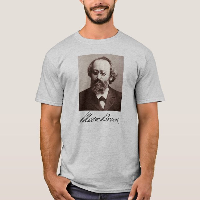 Camiseta Max Bruch - firma (Anverso)