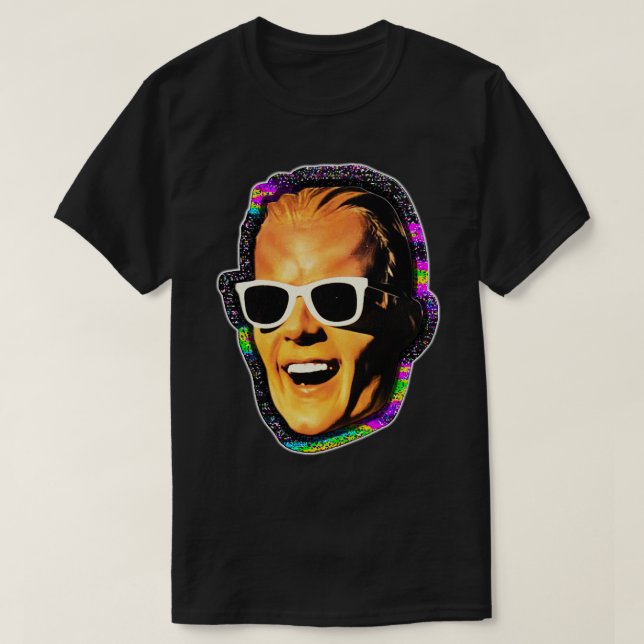 Camiseta MAX HEADROOM 80s Cult TV Show (Diseño del anverso)