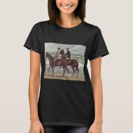Camiseta Max Liebermann: Two Riders on the Beach Art