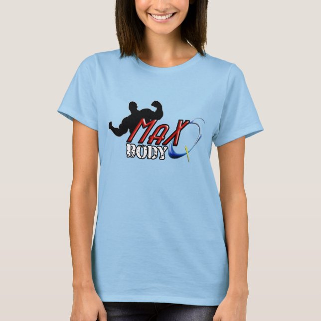 Camiseta Max-Q Body Ladies Burnout T-Shirt (Fundido), Vinta (Anverso)
