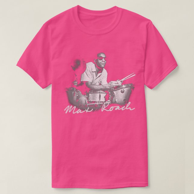 Camiseta Max Roach (Diseño del anverso)