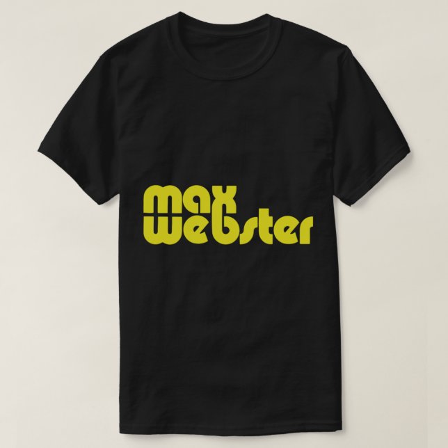 Camiseta Max Webster Max Webster Essential T-Shirt (Diseño del anverso)