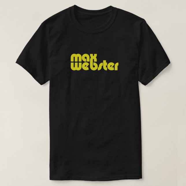 Camiseta Max Webster Max Webster Essential T-Shirt.png (Diseño del anverso)