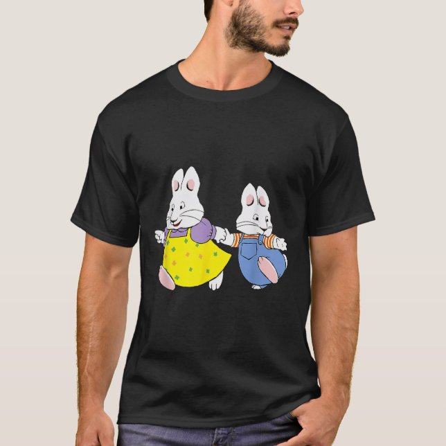 Camiseta Max y decoraciones de cumpleaños Ruby Bunny  (Anverso)
