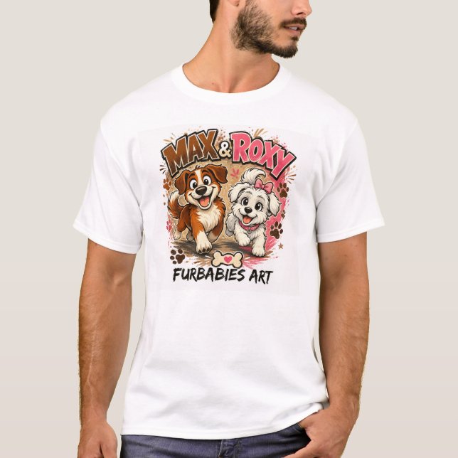 Camiseta Max y Roxy Oficial (Anverso)