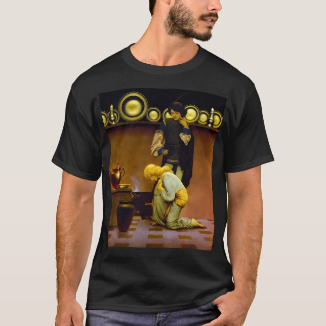 Camiseta Maxfield Parrish - Lady (Anverso)