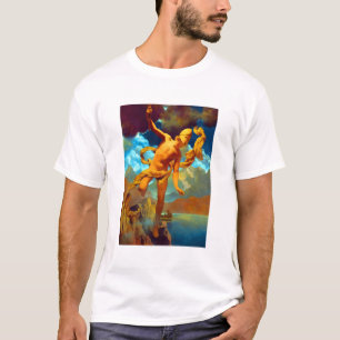 Camiseta Maxfield Parrish Prometheus
