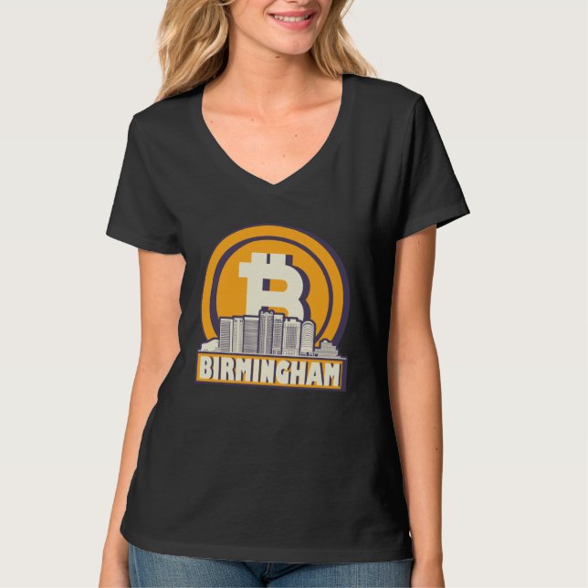 Camiseta Maximalista de Bitcoin de Birmingham (Anverso)