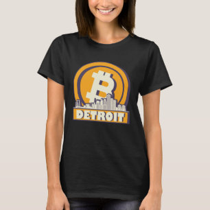 Camiseta Maximalista de Bitcoin de Detroit Horizonte de De