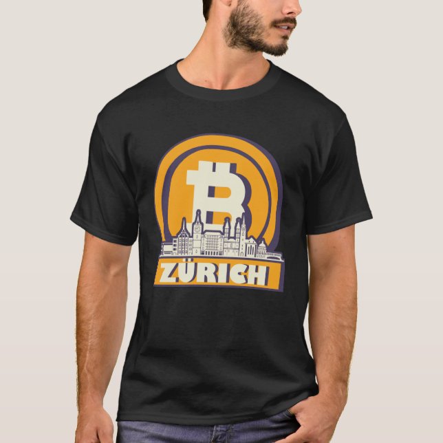 Camiseta Maximalista de Bitcoin de Zurich (Anverso)