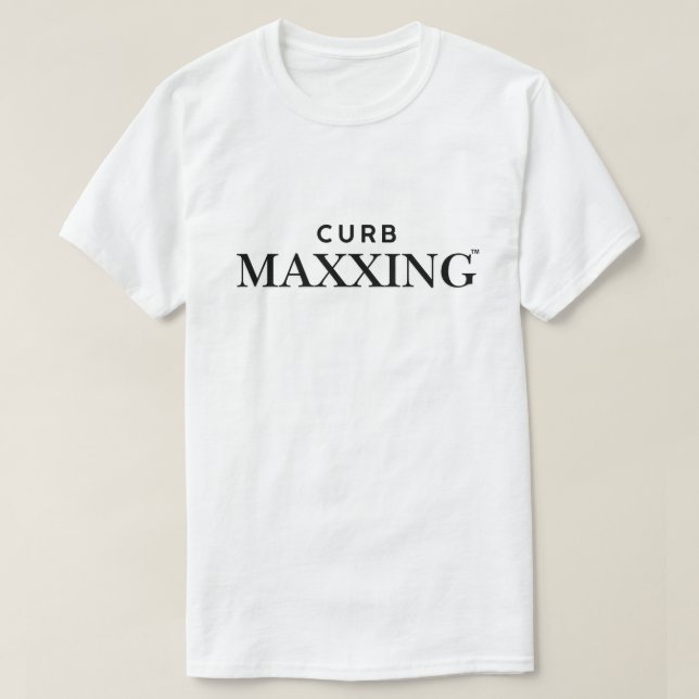Camiseta Maximizando la Acera (Diseño del anverso)