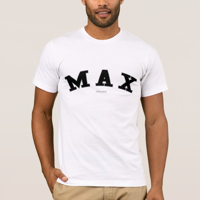 Camiseta Máximo (Anverso)