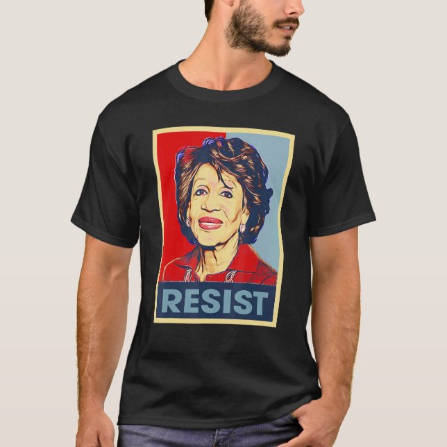 Camiseta Maxine Artista De Aguas Resistentes Gráficas Para  (Anverso)