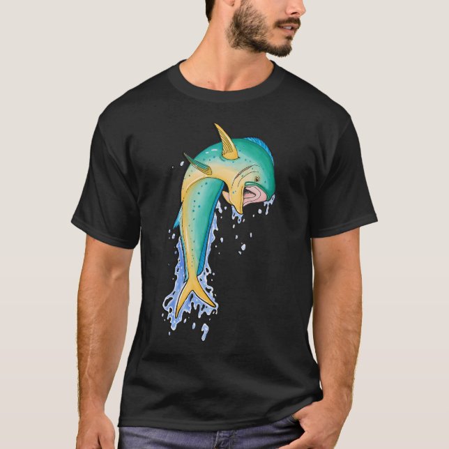 Camiseta Maxwell el Mahi-Mahi (Anverso)