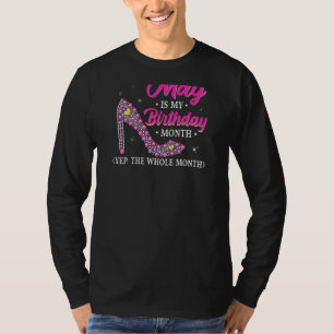Camiseta May es mi cumpleaños, mayo mes cumpleaños feliz cu
