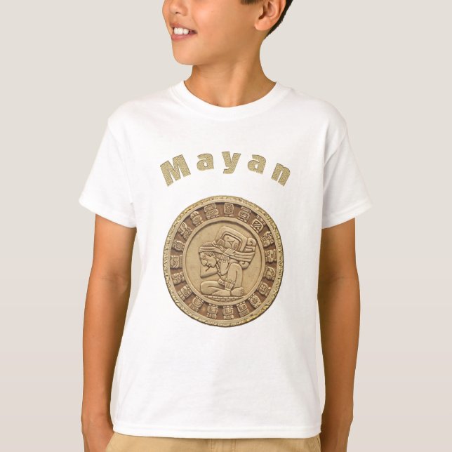 Camiseta maya (Anverso)