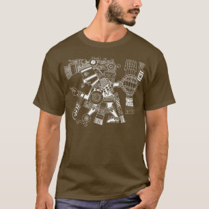 Camiseta Maya patron deity Tezcatlipoca warrior Aztec India