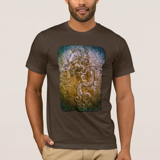 Camiseta MAYAN Serpent God T-Shirt (Anverso)