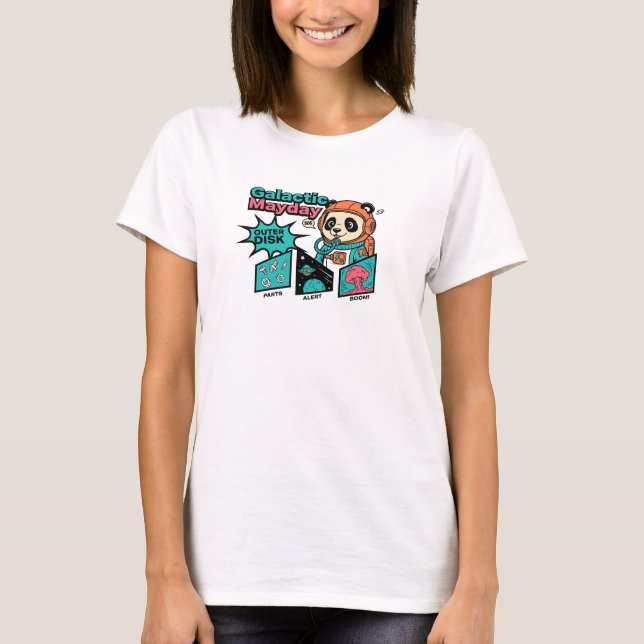 Camiseta Mayday Galáctico (Anverso)
