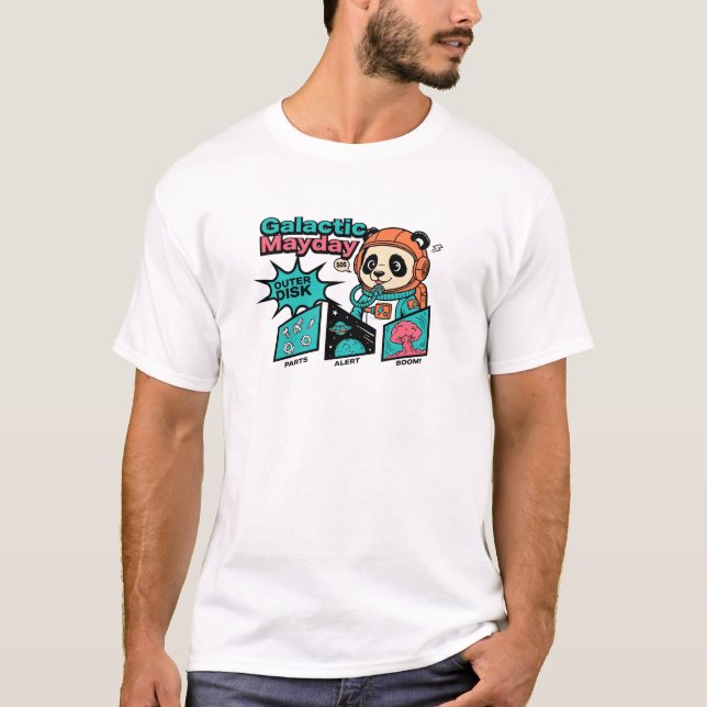 Camiseta Mayday Galáctico (Anverso)