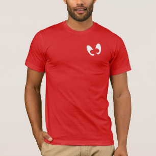 Camiseta Mayniax que califica a los hombres rojos