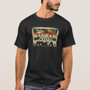 Camiseta Mayo 1962 60º Regalo De Cumpleaños Retro Vin De 60