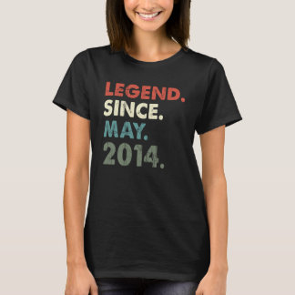 Camiseta Mayo 2014 Año legendario 2014 Leyenda Sin