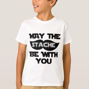 Camiseta Mayo el Stache esté con usted