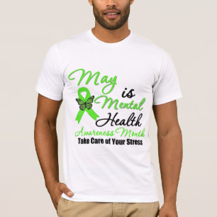Camiseta Mayo es mes de la conciencia de la salud mental