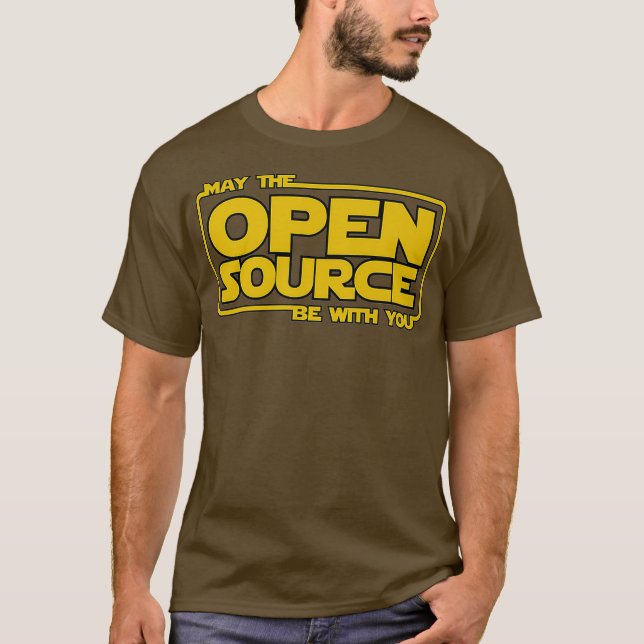 Camiseta Mayo programación Open Source divertida devops lin (Anverso)